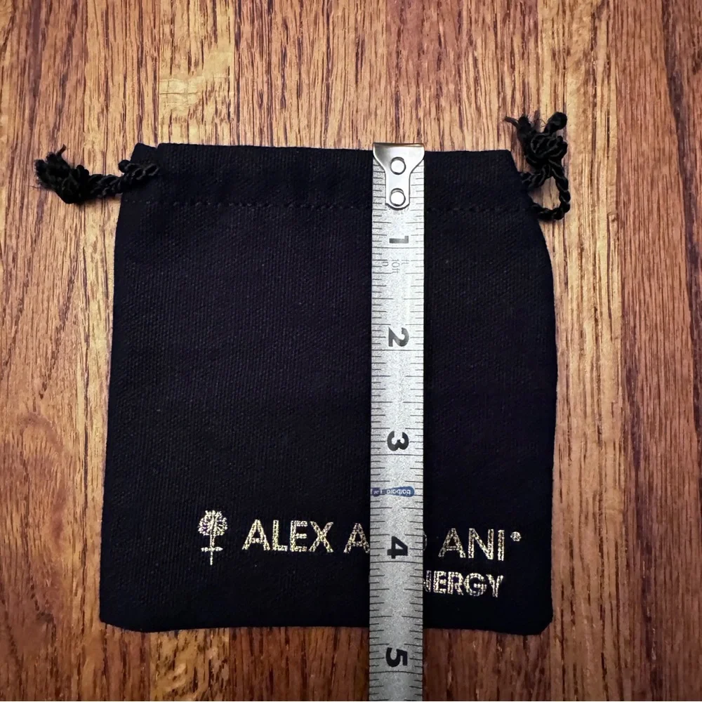 Alex and Ani black jewelry pouch